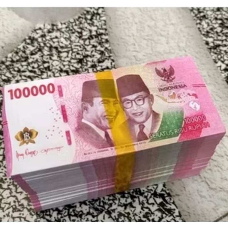 Uang mainan 1000lembar