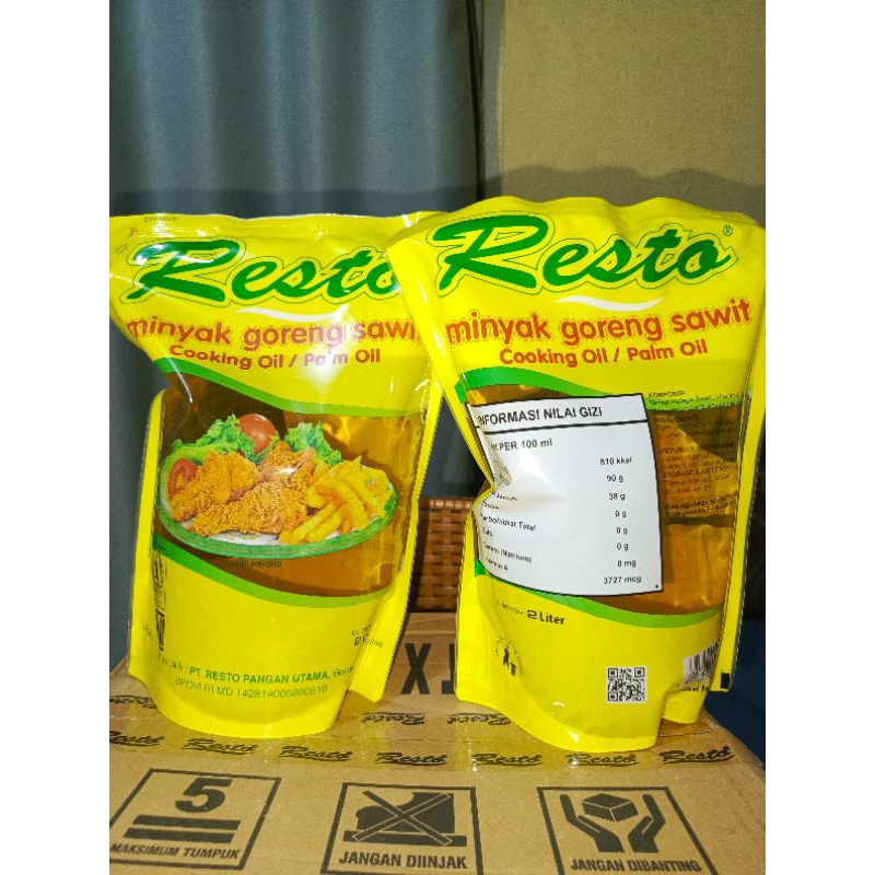 

minyak goreng resto premium 2Liter 2000ml