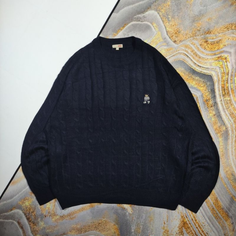 SPAO Cable Knit Sweater