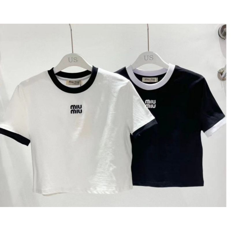 baju kaos wanita shirt crop import