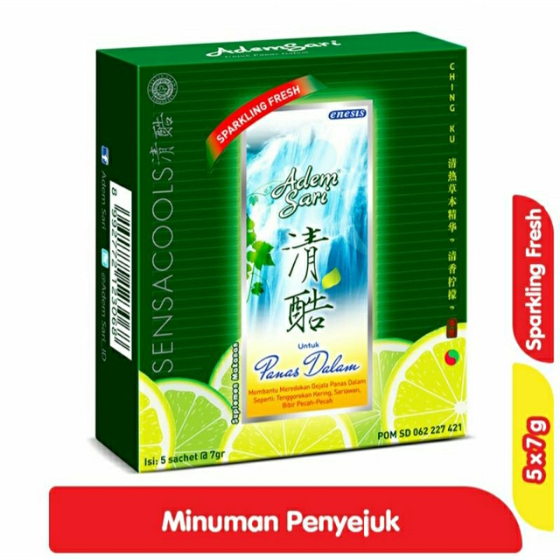 

Adem Sari Minuman Penyejuk 5 x 7g