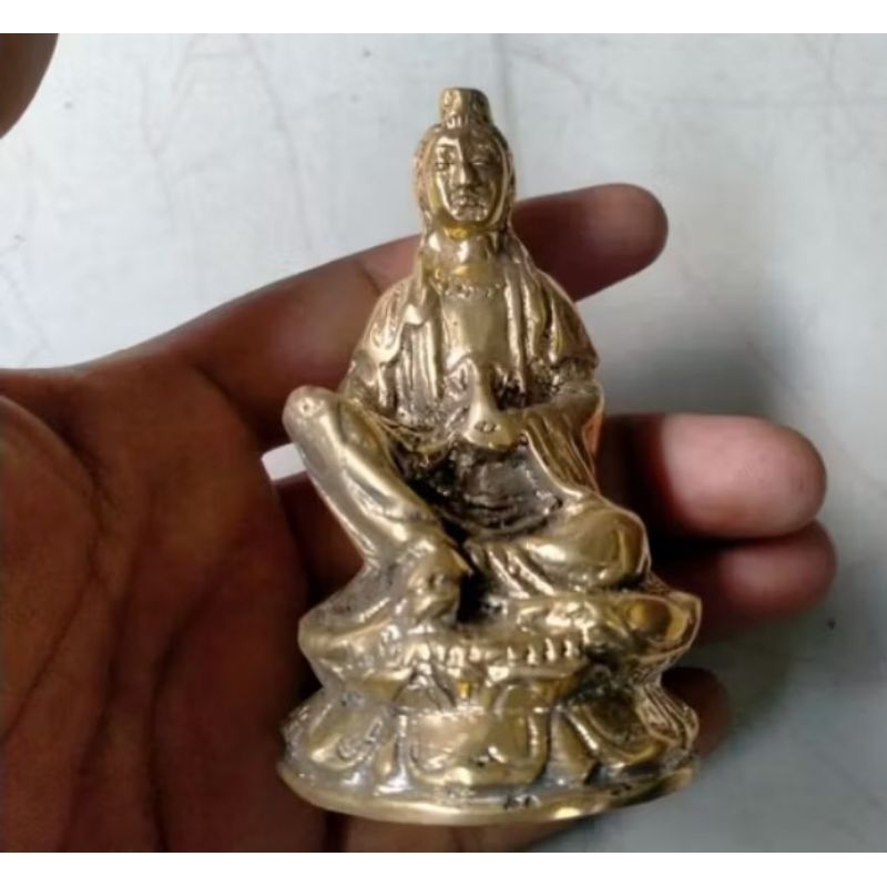 Patung Dewi Kwan Im Kuningan Murah