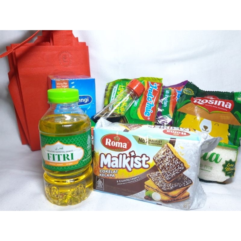 

parcel mini sembako/paket parcel mini/paket tas parcel/parcel sembako