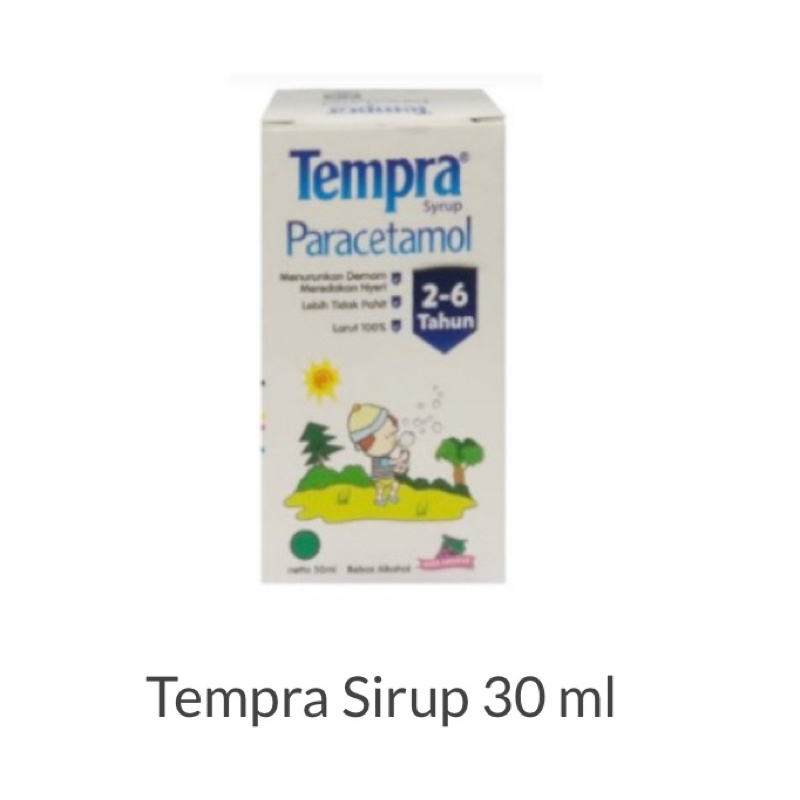 Tempra Sirup 30 ml sirup demam anak