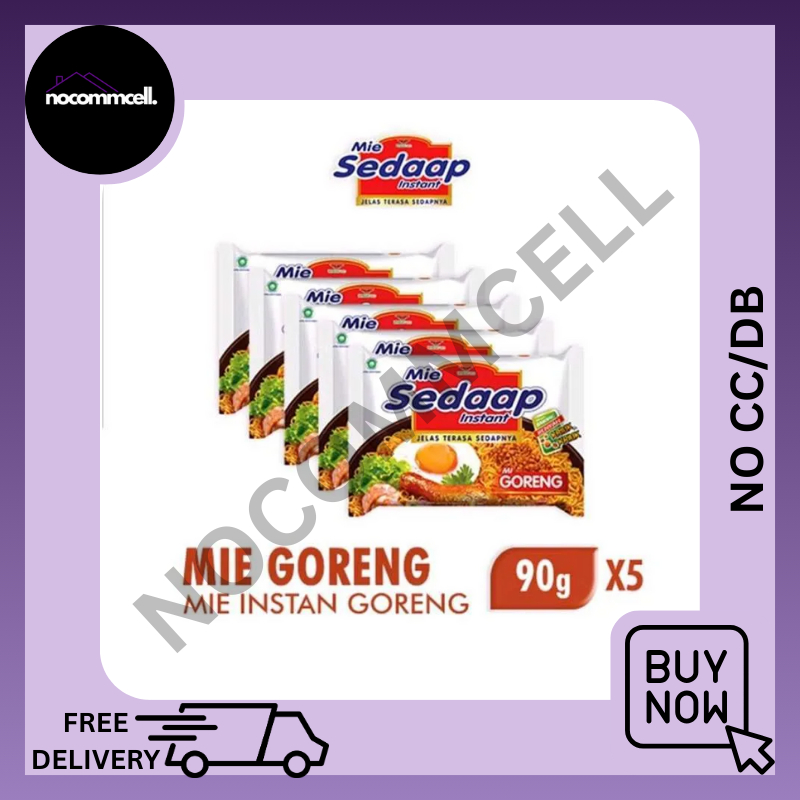 

Mie Sedaap Mi Goreng Mie Instan 5 x 90 Gr (ISI 5)