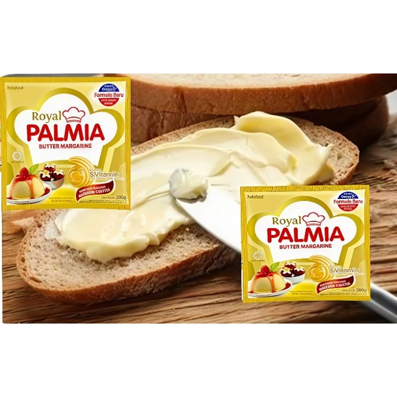 

Palmia Royal Butter Margarine 200gr x 5 Pcs Mentega Premium untuk Kue & Masakan