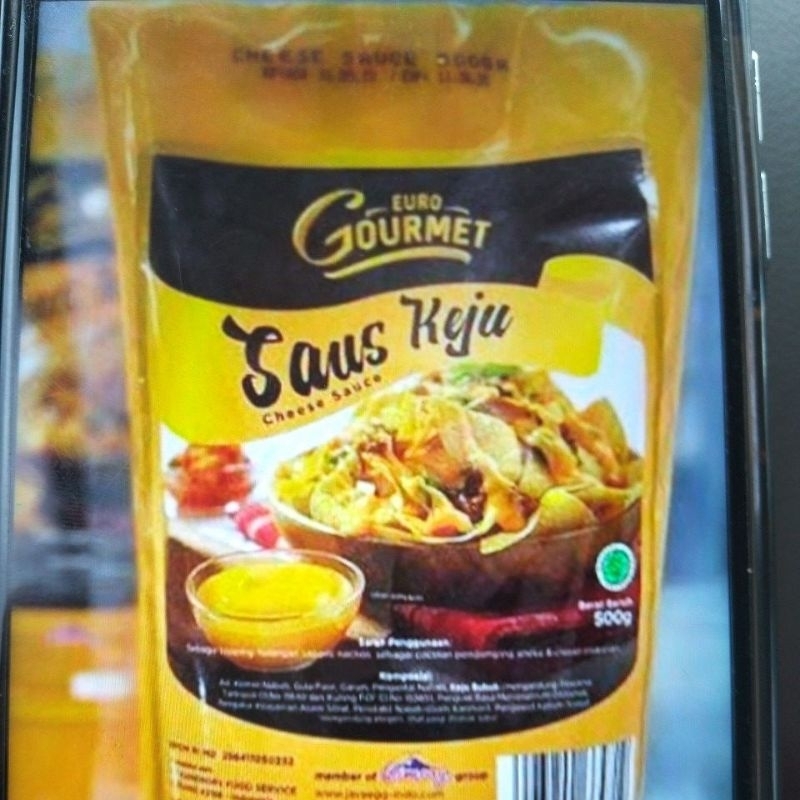 

Saos Keju Gourmet 500 gram