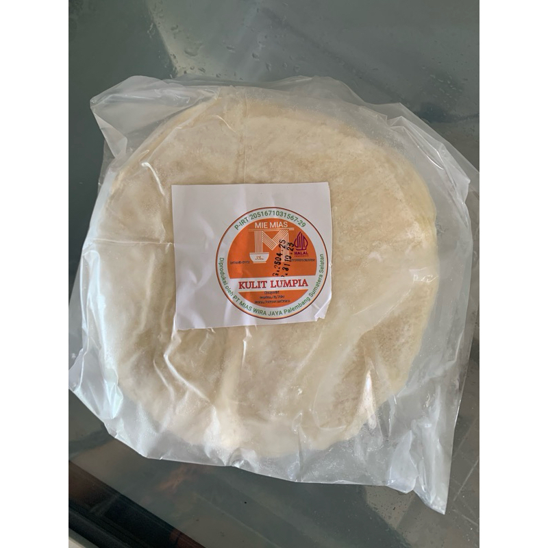 

Kulit Lumpia Bulat Diameter 18 isi 50 Lembar / Instant Only