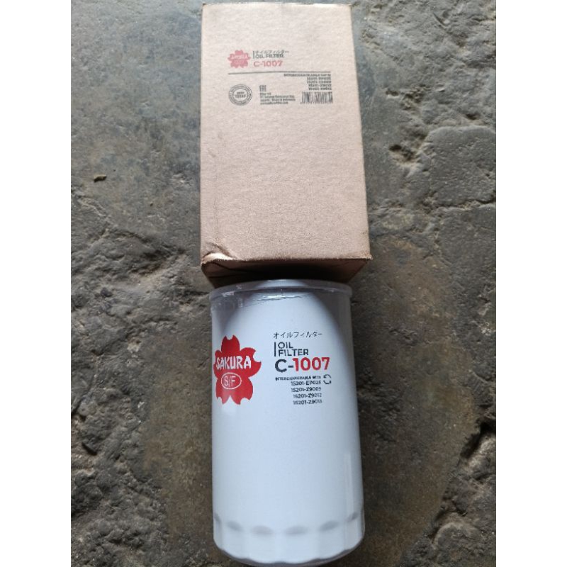 saringan oli Mitsubishi fuso 220ps hd sakura original