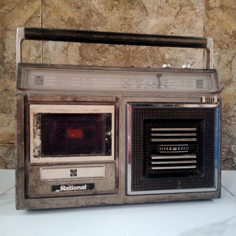 Tape Radio Recorder Nasional Lawas Jadul Klasik Antik Vintage