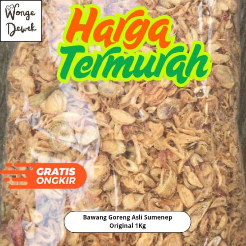

Bawang Goreng Asli Sumenep Original 1Kg