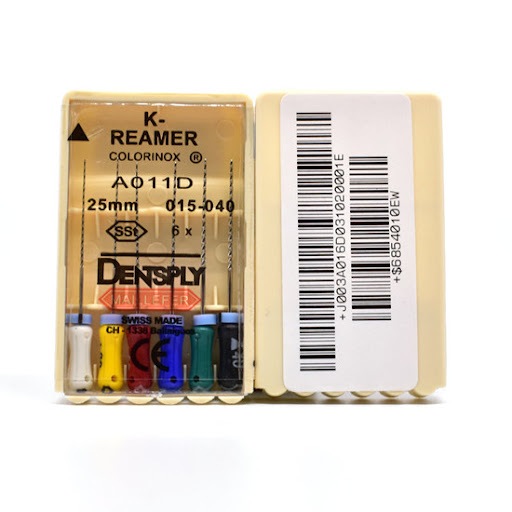 Dentsply k-reamer 25 mm / Jarum endodontik Reamer 25 mm