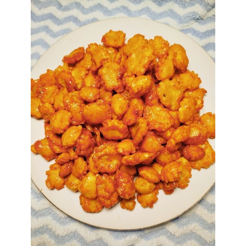 

Emping Kletuk/Emping Gepuk Rasa Pedas kemasan 500gr