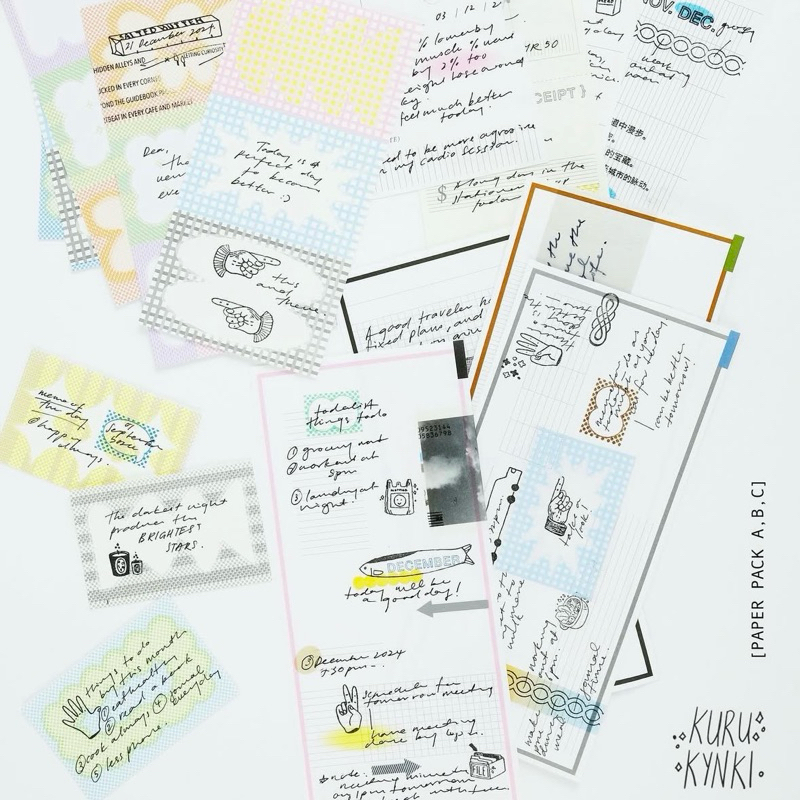 

Kurukynki Day to Day Paper Pack