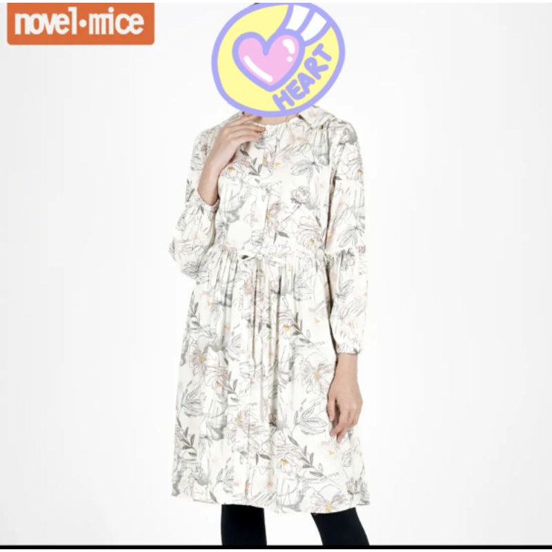 Tunik Kemeja Wanita by Novel Mice Le Rosetz free jilbab