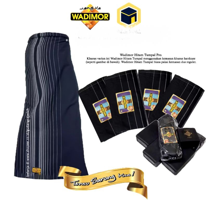 SARUNG WADIMOR HITAM POLOS TUMPAL||SARUNG WADIMOR WARNA POLOS TUMPAL||SARUNG WADIMOR PUTIH TUMPAL