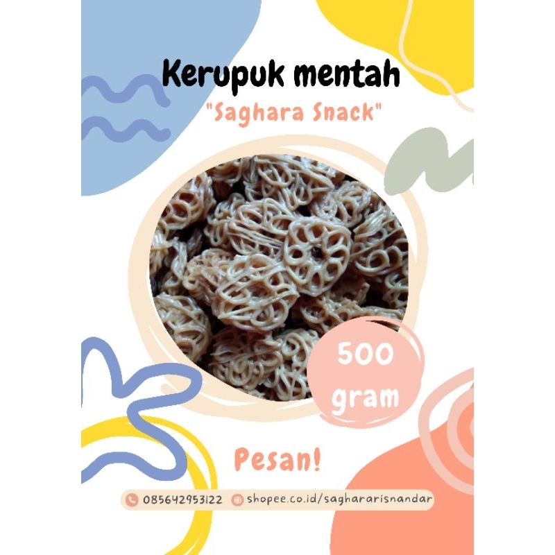 

Kerupuk Mentah Putih Uril 500gr