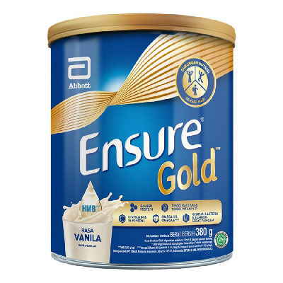 

Ensure Gold Susu Nutrisi Dewasa Vanila 380 g