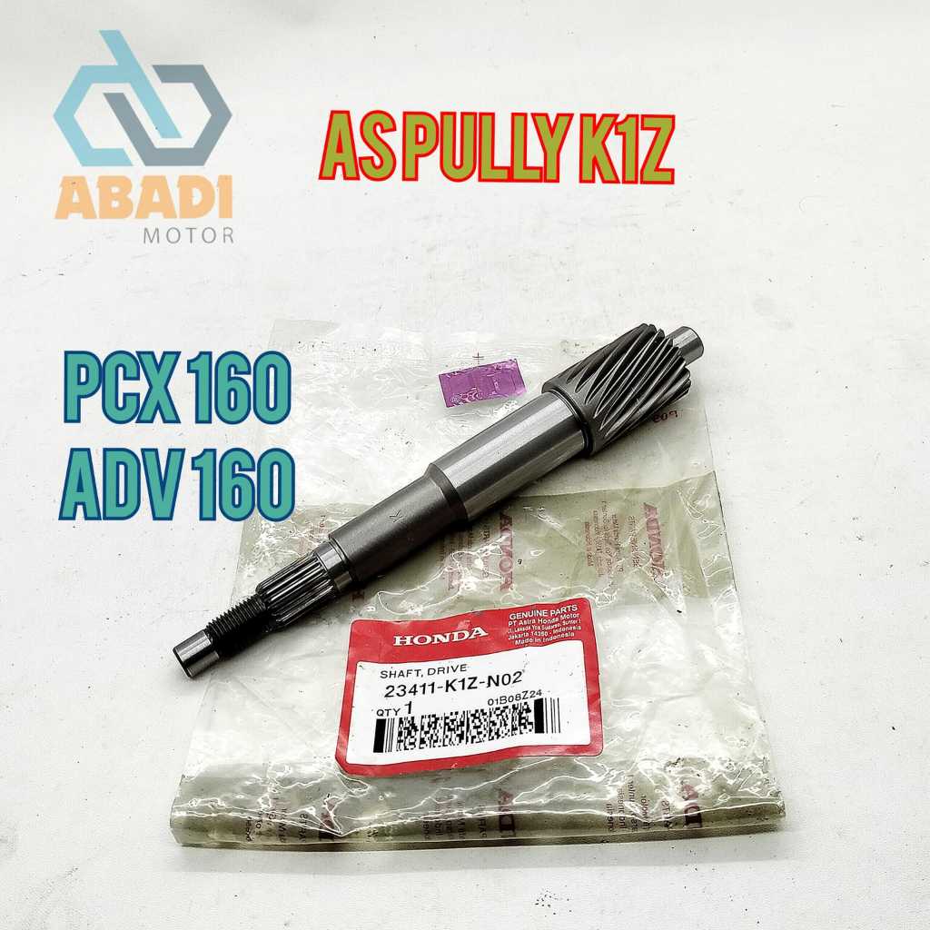 As Pully Puly Belakang Ori Honda K1Z PCX 160 ADV 160 As Pulley Puli CVT Gardan Original AHM