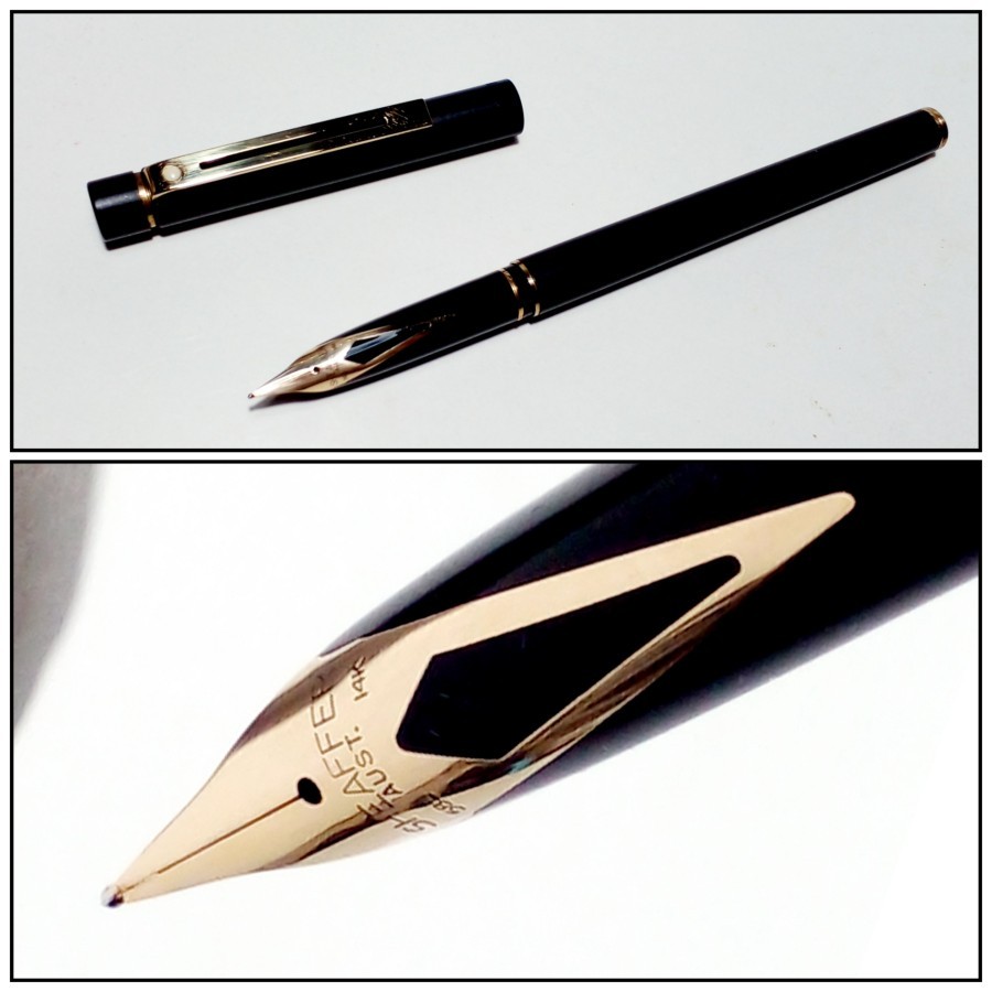 

Pulpen Sheaffer Targa Slim - fountain pen - nib gold 14K 585 - original