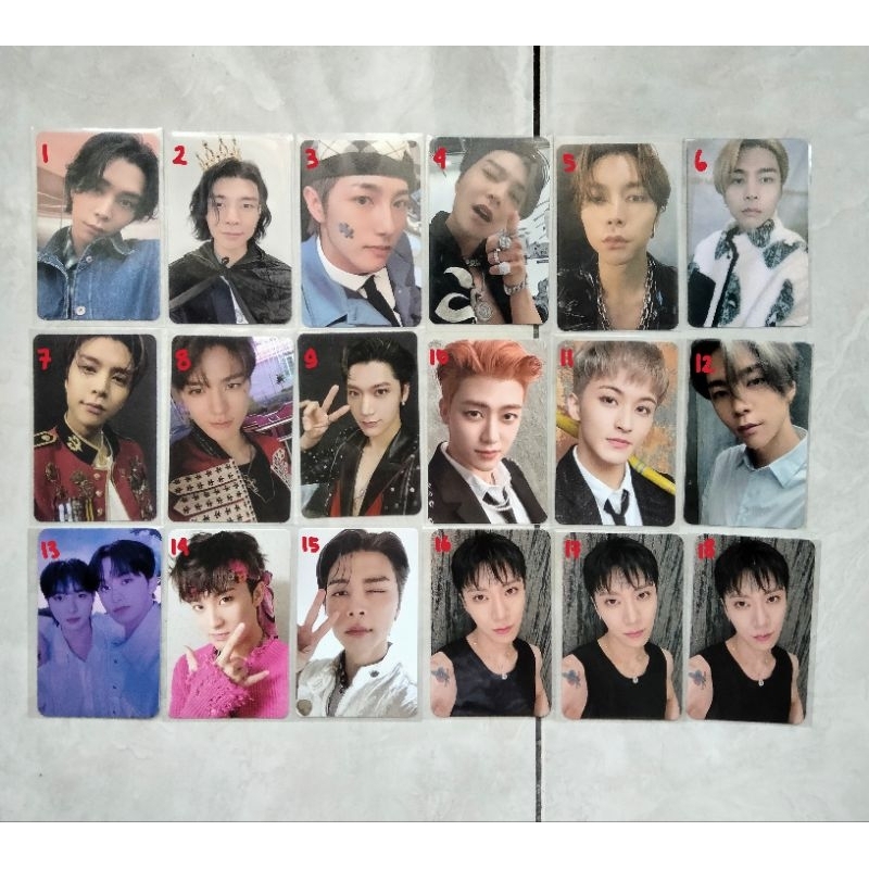 

READY PHOTOCARD NCT DREAM WAYV NCT 127 TEN MUMO BFE UNIVERSE