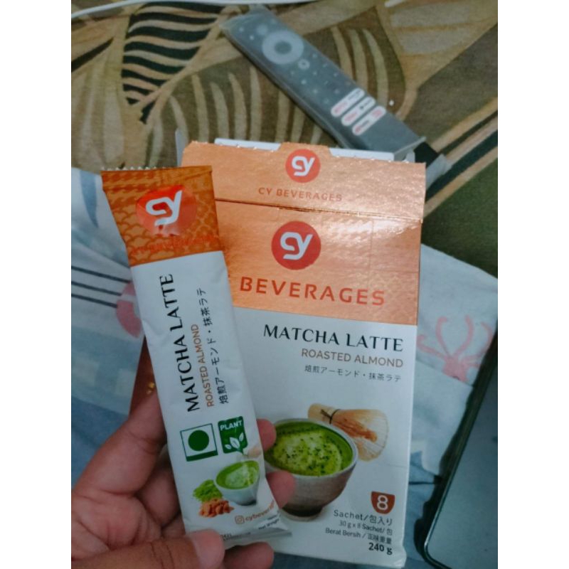 

CY Matcha Latte Roasted Almond Ecer 1pcs