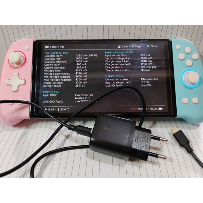 NINTENDO SWITCH OLED 128GB CFW
