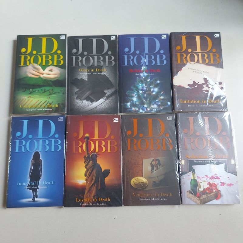 Novel J.D. Robb / JD Robb / J.D Robb series in death kematian