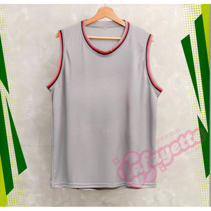 CUCI GUDANG JERSEY POLOS SINGLET BAJU BASKET OLAHRAGA BAJU GYM PRIA WANITA SIZE L-XXL