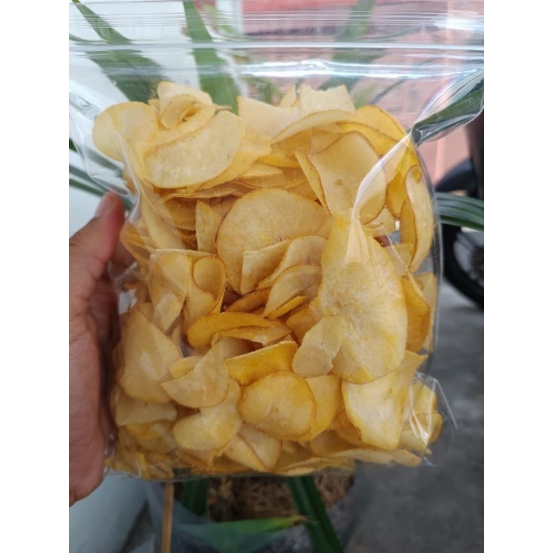 

Keripik Singkong Rasa Manis Jagung kemasan 250gr