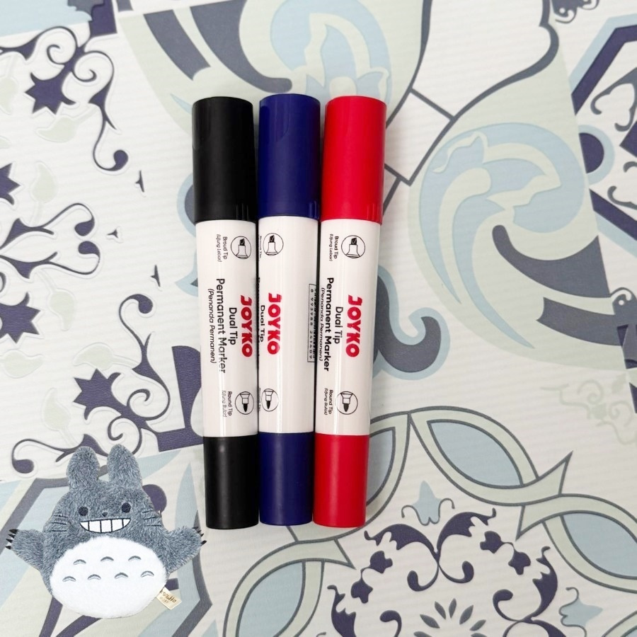 

[1 PCS] JOYKO SPIDOL PERMANENT PM-73 HITAM BIRU MERAH