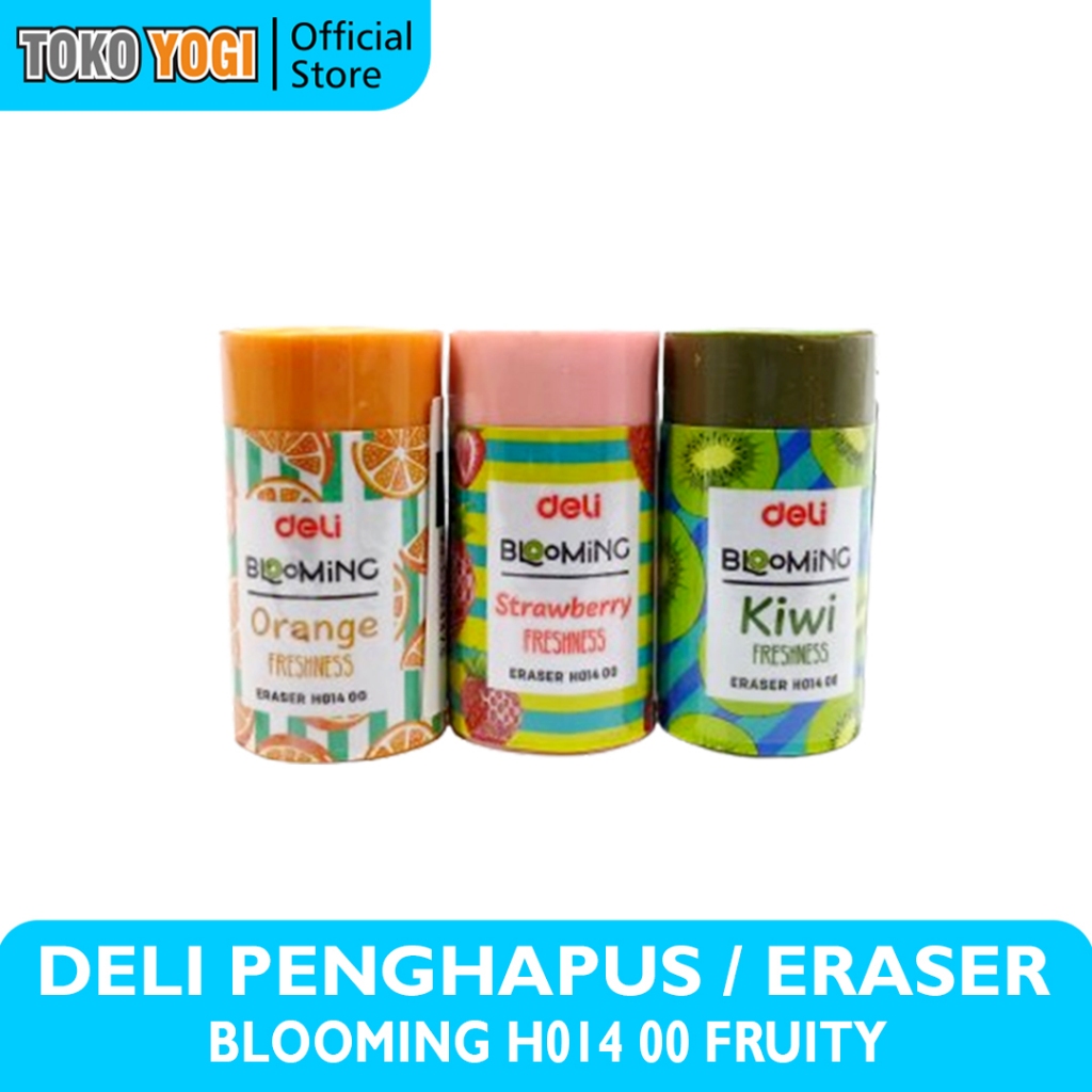 

DELI PENGHAPUS BLOOMING H01400 || MOTIF BUAH || RANDOM