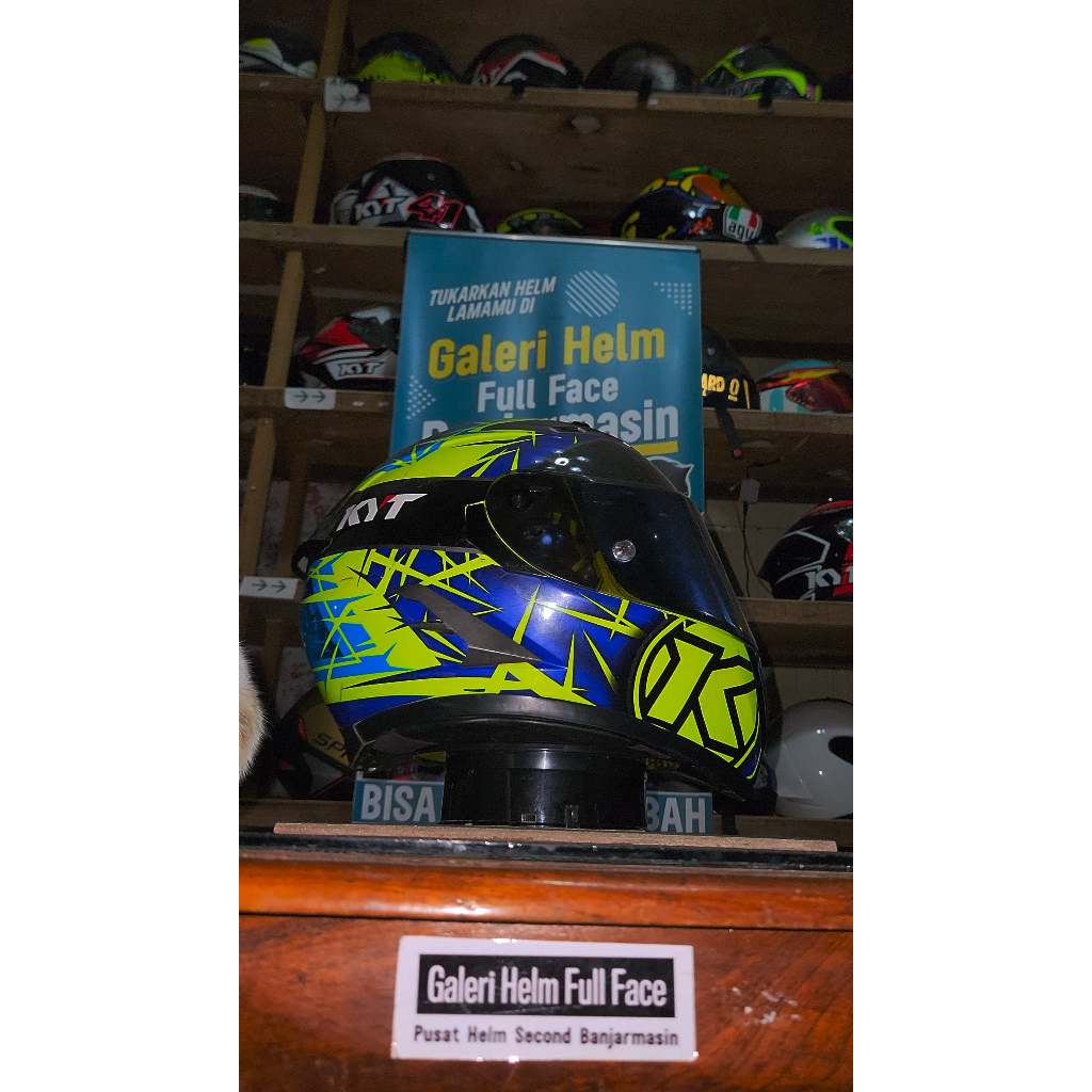 KYT FALCON SPIKE YELLOW SECOND