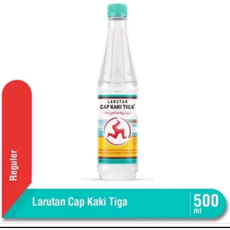

Larutan Penyegar Cap Kaki Tiga Original Botol 500 ml