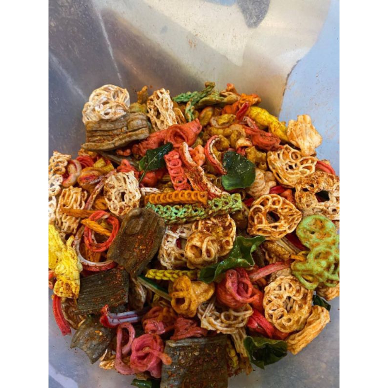 

seblak mix / krupuk seblak kering / seblak super pedas / seblak krupuk