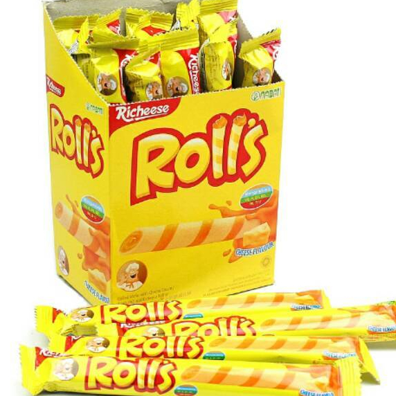 

Nabati Roll Wafer Stick Box isi 20 pcs Cokelat Kej