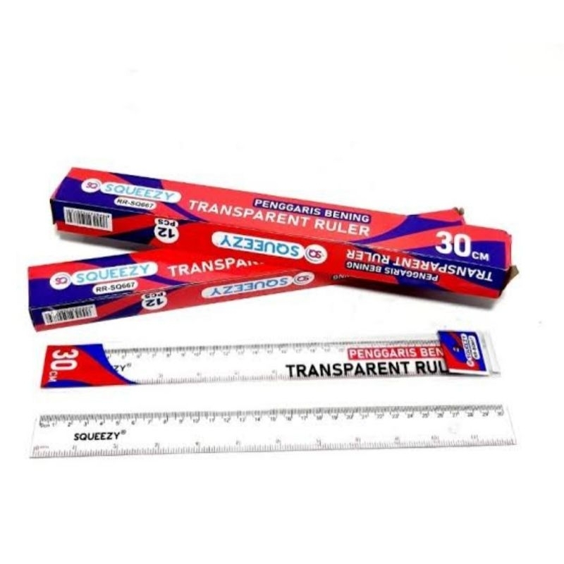 

(PR) PENGGARIS TRANSPARAN SQUEEZY PENGGARIS BENING 30cm