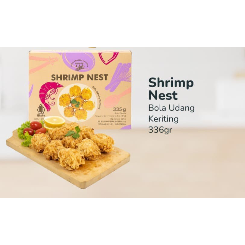 

Ocean Deli Shrimp Nest/ Bola Udang Keriting