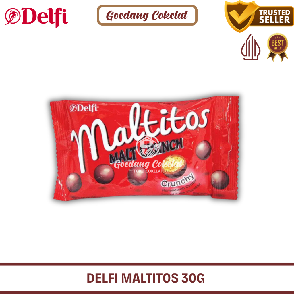 

Coklat Delfi MALTITOS Malt Crunch 28 gr gram