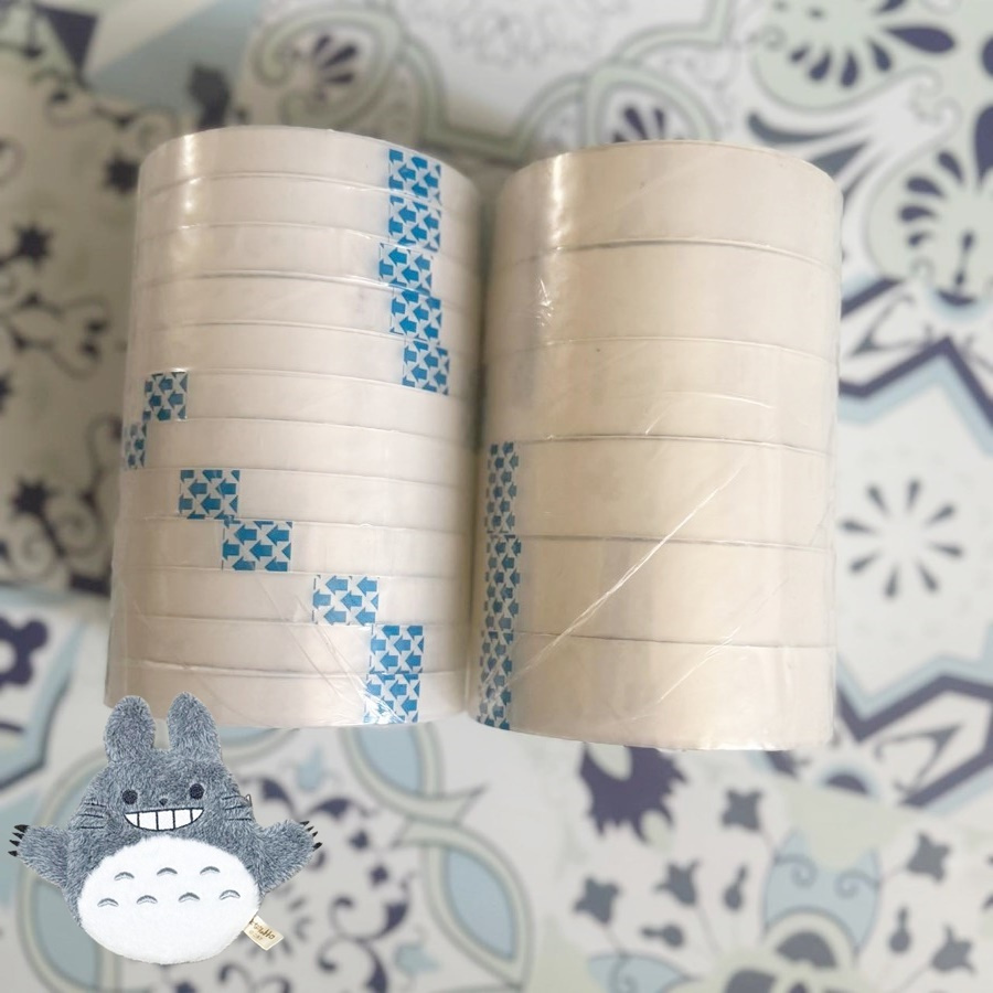 

[1 SLOP] GOLDTAPE STATIONARY TAPE 12MM 24MM BIRU SHRINK ISOLASI