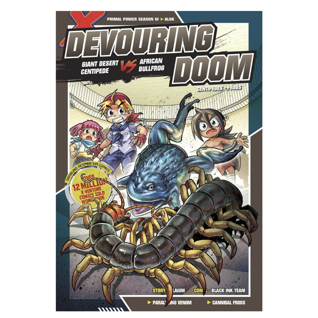 [Gempak Starz] Komik Edukasi English X-VENTURE Primal Power III 06: Devouring Doom: Giant Desert Cen