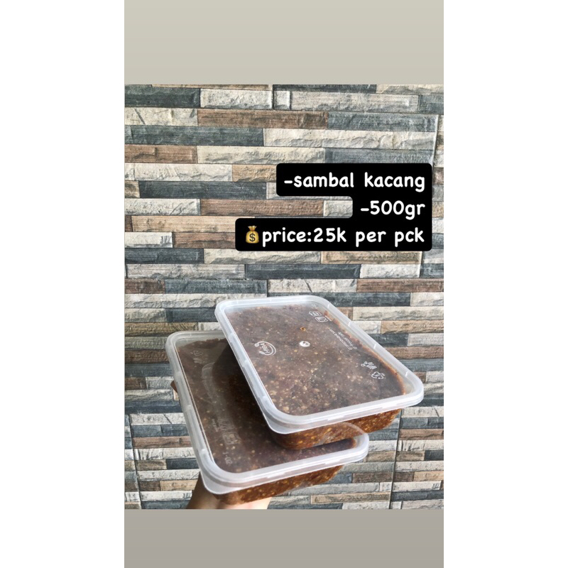 

sambal kacang enakkk murah