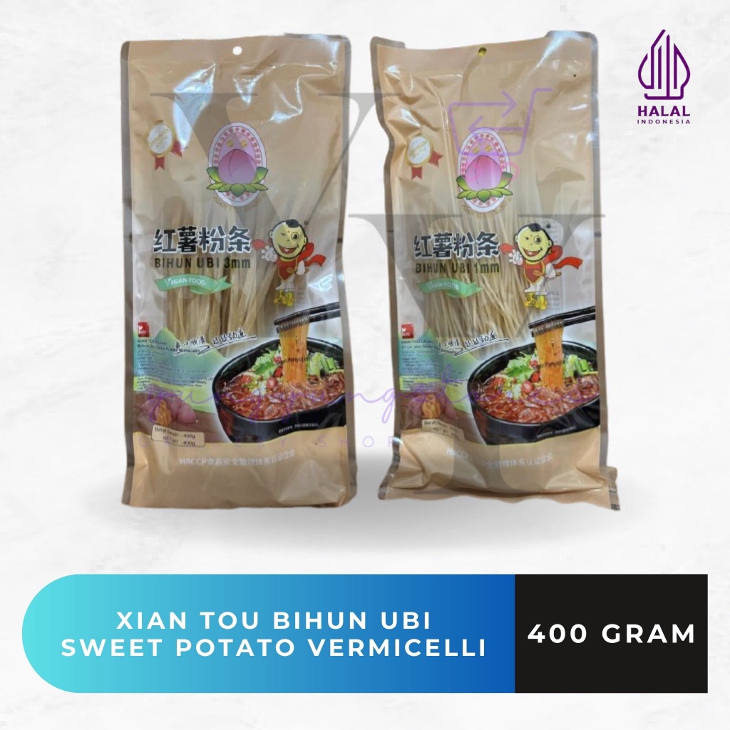 

Xian Tou Bihun Ubi / Sweet Potato Vermicelli 400 gram