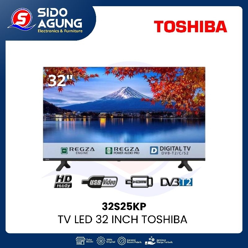 Digital TV Toshiba 32 inch 32S25KP || Best seller TV 32 inch