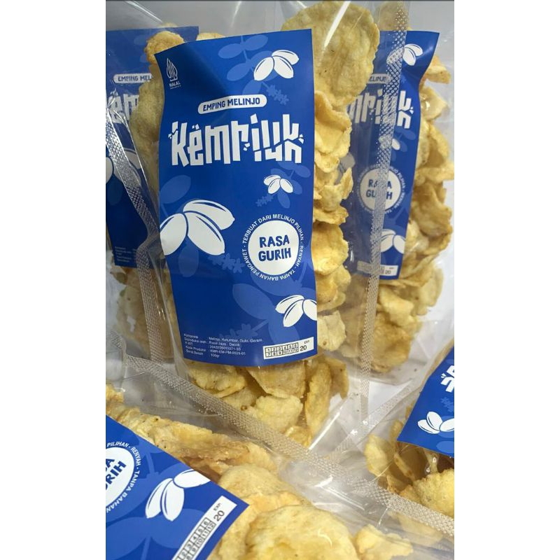 

Emping Melinjo Gurih Renyah-Camilan Traditional Kemriuk