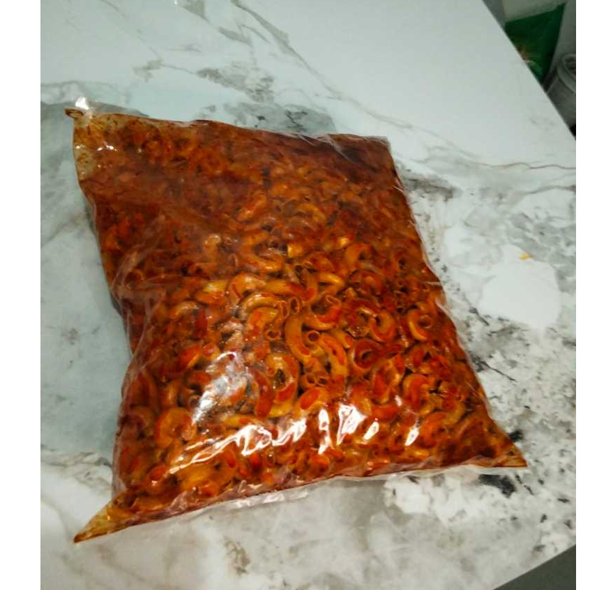 

Makaroni Cikruh Pedas 100Gram Extra Daun Jeruk