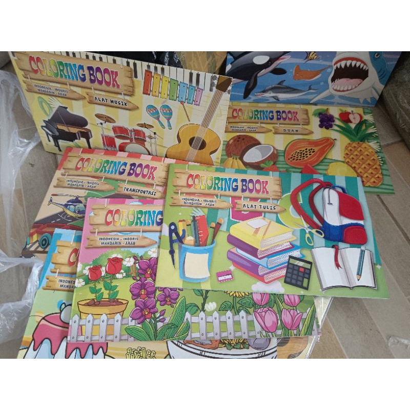 5431 - Buku Mewarnai 1pcs Buku mewarnai  /  buku mewarnai anak / buku mewarnai / buku mewarnai
