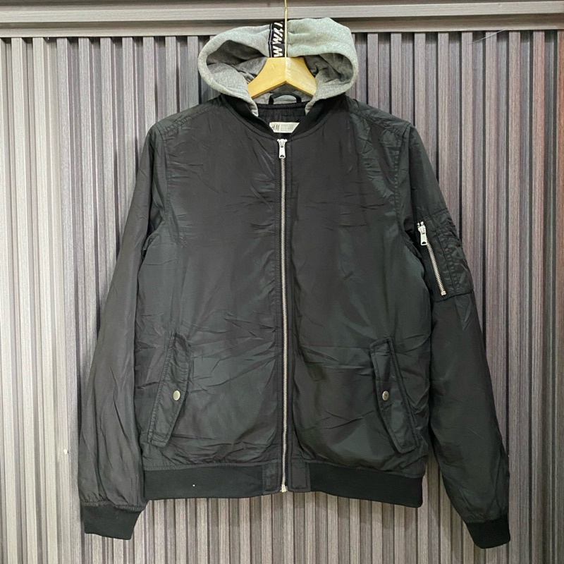 BOMBER HOODIE H&M