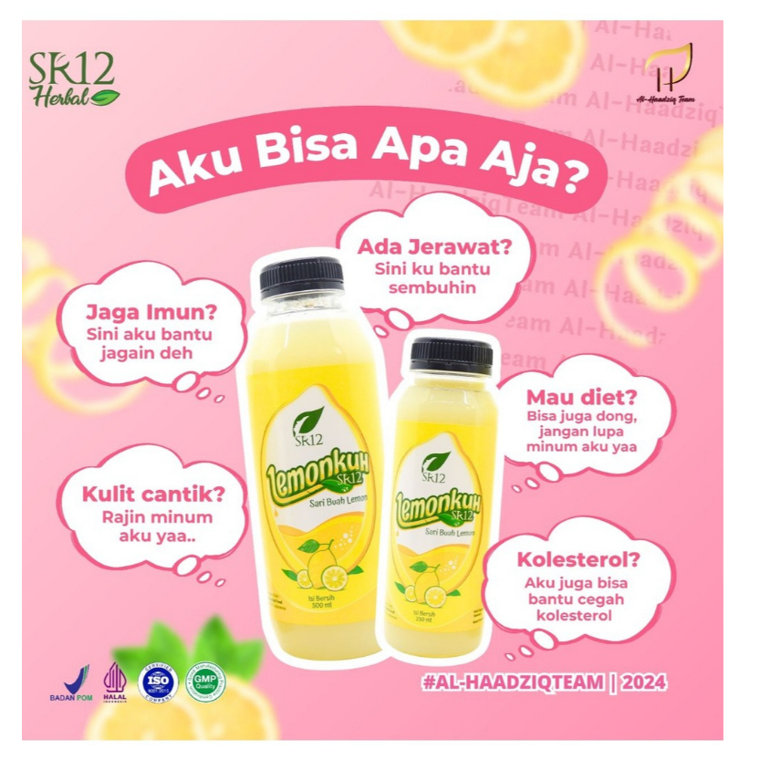 

Lemonku SR12 minuman sehat