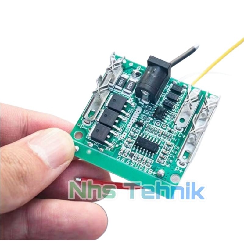 MODUL BMS BATERAI BOR IMPACT GERINDA 21V 98VF ECOSEN HILDA MONQIQI